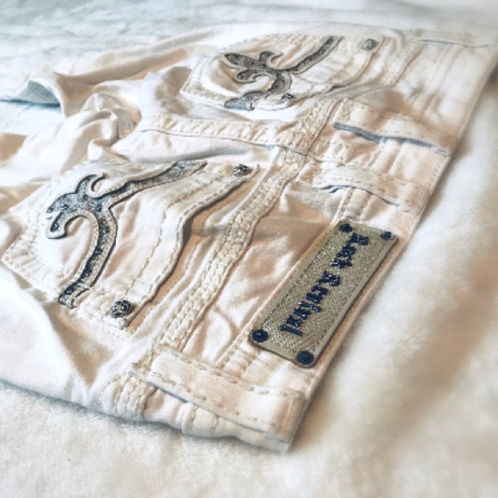 White Rock Revival Jean Capri Size 28